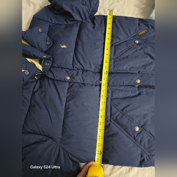 Polo by Ralph Lauren Men's Blue and Tan Puffer Jacket. Brand New W/O Tag - Picture 10 of 12